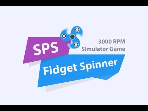SPS Fidget Spinner - 3000 RPM  Video