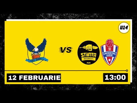 LIVE 🏀 CN U14M ABC-CSU Sibiu - CSU Știința Slam București