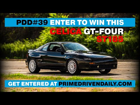 Prime Driven Daily 39 - 1993 Toyota Celica GT Four ST185 - JDM Rally Car