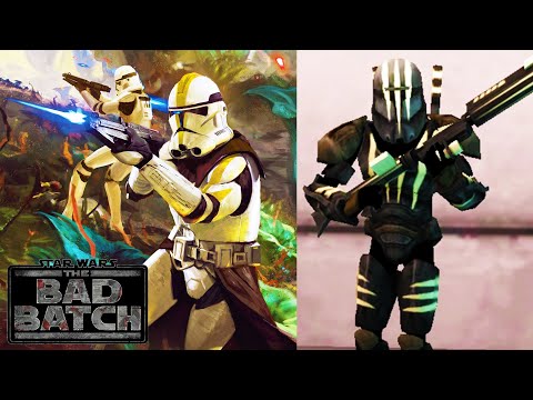 The Clones Born To FIGHT IN JUNGLES - Felucian Commandos - Star Wars: Bad Batch