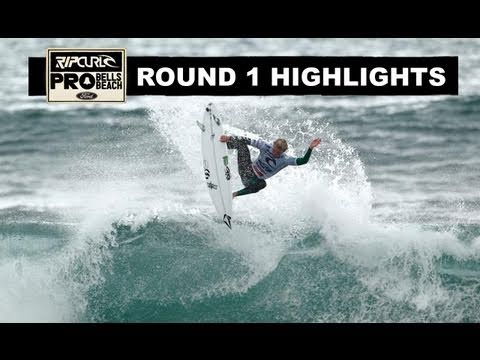 Mens Round 1 Highlights - 2011 Rip Curl Pro Bells Beach