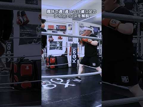 趣味で週1通い38歳に足のディフェンスを解説