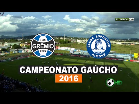Gols - Grêmio 3 x 1 Aimoré - Campeonato Gaúcho 2016 - 04/02/2016 - Futebol HD