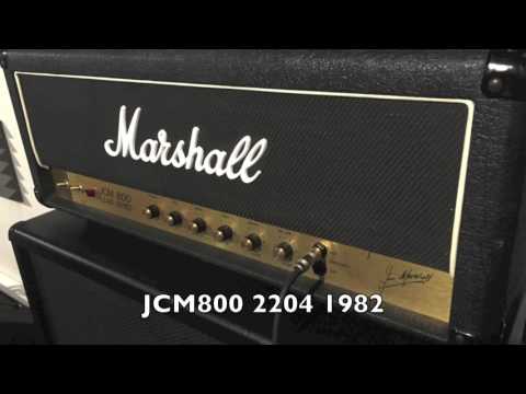 Marshall JCM800 2204 vs JCM800 2203KK Kerry King
