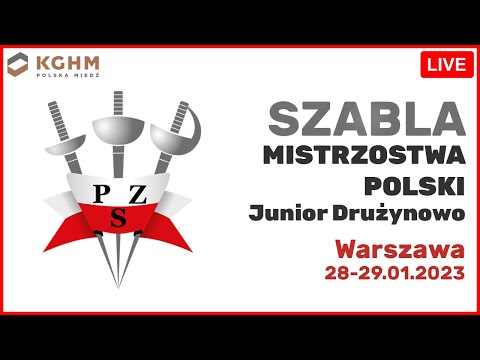 p.czerwona - Drużynowe Mistrzostwa Polski Juniorów w Szabli - Warszawa 29.01.2023