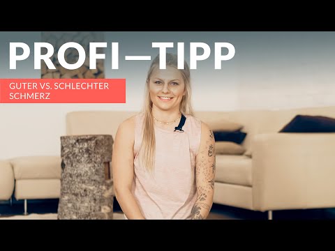 Yoga für Anfänger — Kurs | Profitipp — Guter vs. Schlechter Schmerz
