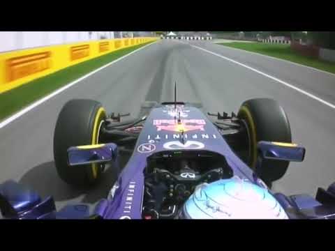 Sebastian Vettel | Sergio Perez | Felipe Massa | 2014 Canadian GP Onboard