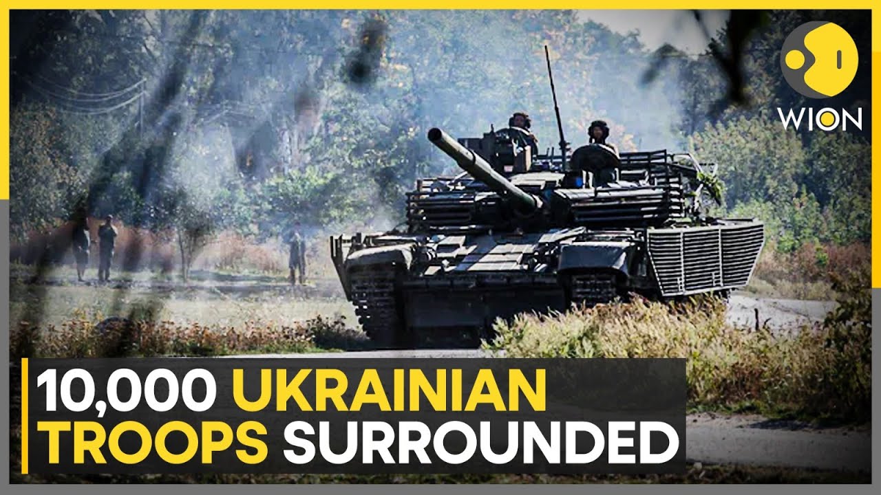Russia-Ukraine War: Massive Russian Encirclement Threatens East Ukraine Front | WION