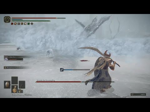 ELDEN RING Boss killing series pt 98-borealis the freezing fog