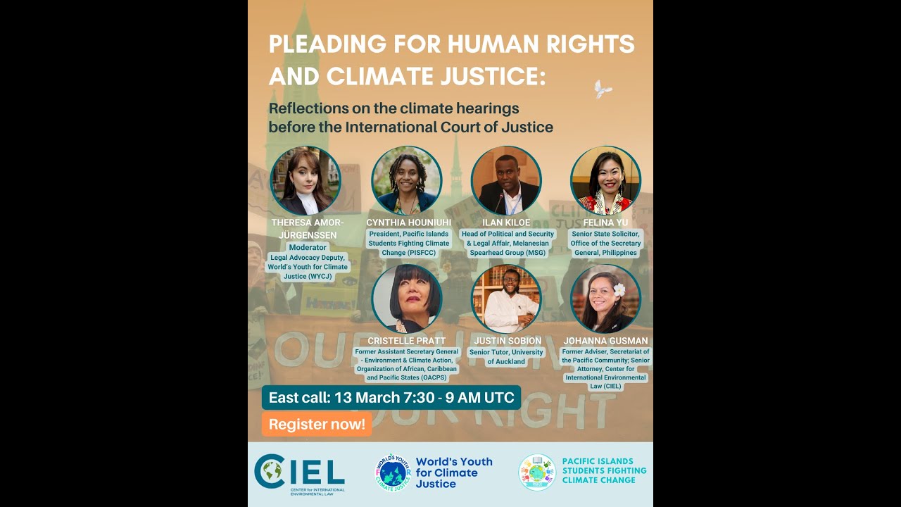Reflections on the hearings on climate obligations before the International Court of Justice [3/13]
