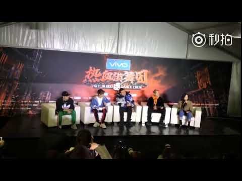 180123 Victoria - Hot Blood Dance Crew Media Visiting