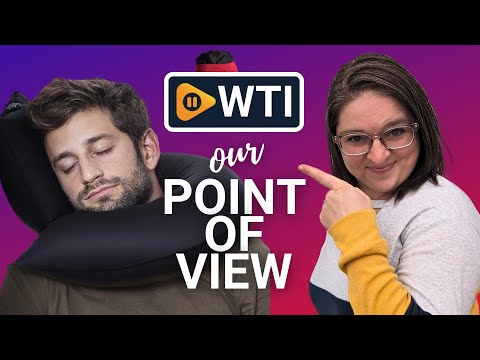 Inflatable Travel Pillow - WTI product video review