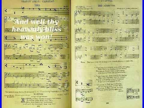Martyr Of God (The English Hymnal No. 180)