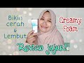 WARDAH PERFECT BRIGHT CREAMY FOAM BRIGHTENING SMOOTHING REVIEW