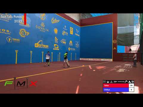 Abierto de Frontenis  Deportivo Potosino  Semifinal  Talita VS Chikis