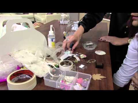 Mulher.com 17/05/2013 Christina Carneiro - Bioscrap em vidro  Parte 2/2