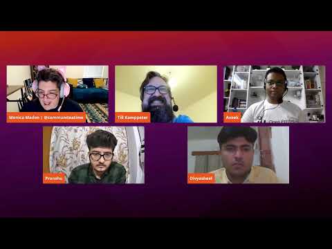 Ubuntu Office Hours with Till Kamppeter, Aveek Basu, Divyasheel Kumar, and Pranshu Kharkwal, hosted by Monica Ayhens-Madon