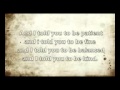 birdy- Skinny love (lyrics) 