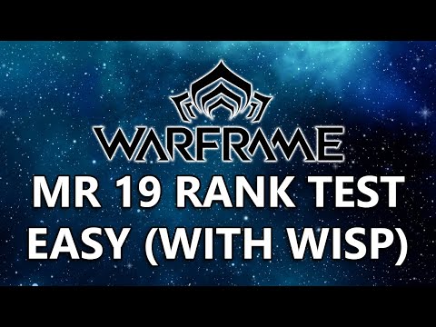 MR19 RANK TEST MADE  EASY WITH WISP