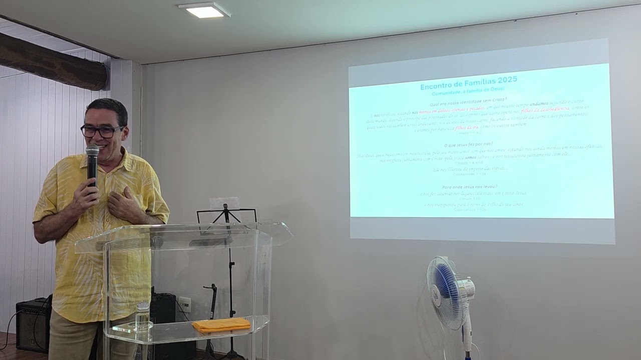 Encontro de Famílias 2025 - Guilherme - Comunidade, a família de Deus!