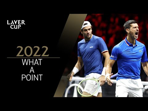 Djokovic & Berrettini Win Epic Point | Laver Cup 2022