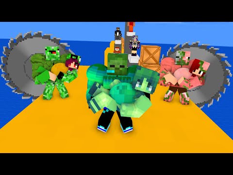 Monster School : SAVING CUTE GIRL , SHORT LIFE , JOHNNY TRIGGER  - Minecraft Animation
