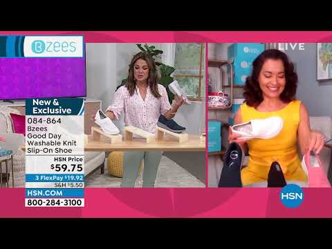 Bzees Good Day Washable Knit SlipOn Shoe