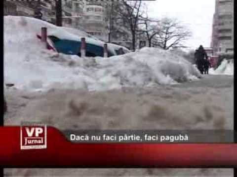 Dacă nu faci pârtie, faci pagubă