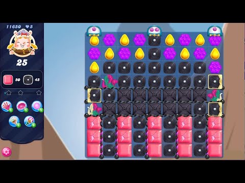 Candy Crush Saga Level 11650 No Boosters