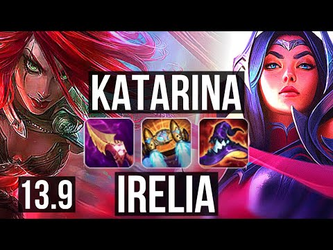KATA vs IRELIA (MID) | Rank 3 Kata, 8 solo kills, 2.1M mastery, 300+ games | TR Challenger | 13.9