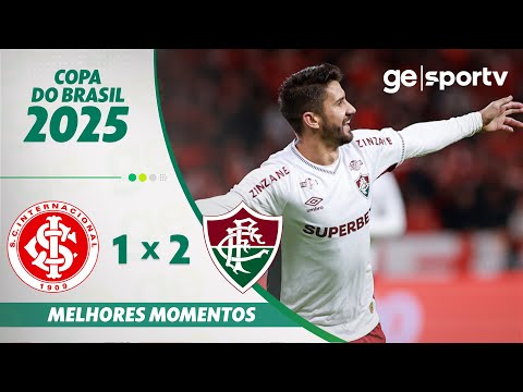 Gols e lances de Internacional x Fluminense