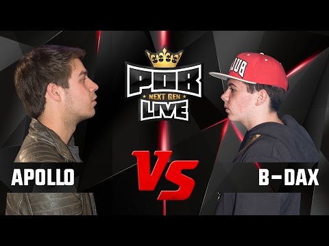 Apollo vs B-Dax - Punchoutbattles Live (English Battle)