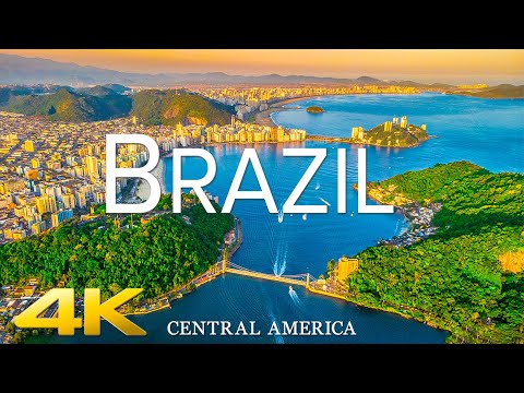 BRAZIL (4K UHD) - Relaxing Music Along With Beautiful Nature Videos for 4K 60fps HDR (ULTRA HD)