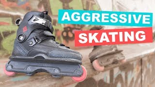 I TRIED AGGRESSIVE SKATING
