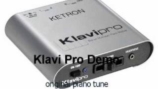 Video thumbnail for KETRON KLAVI Pro Module KLAVIPRO Demo Electric Piano by logic58 Cico