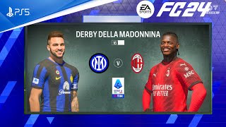 FC 24 - Milan Vs Inter - Serie A 23/24 Full Match Gameplay| PS5™ [4K60] Next Gen