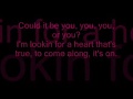 Could You Be The One By Tony Oller Lyrics