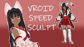 VRoid Studio Original Character Speed-Sculpt