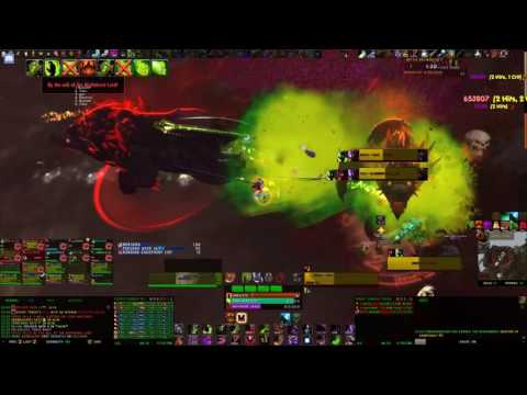 Never Easy vs Mythic Ursoc - Destruction Warlock POV