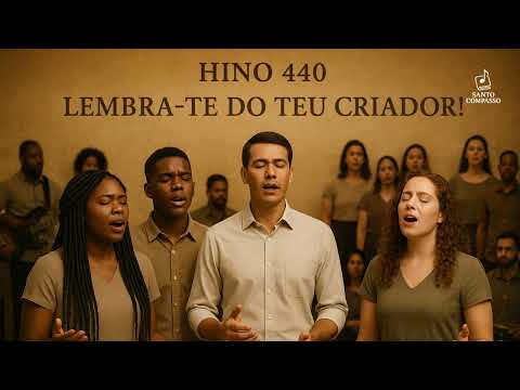 Hino 440 CCB - Lembra-te do teu Criador! (estilo Coral Americano)