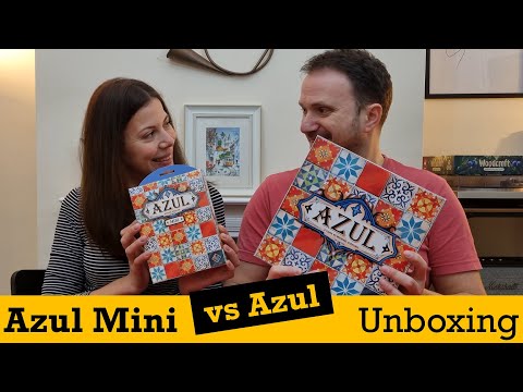 Azul Mini - Unboxing (and comparison to standard Azul)