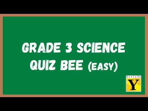 Science Quiz Bee for Grade 3 | Easy | brainYs