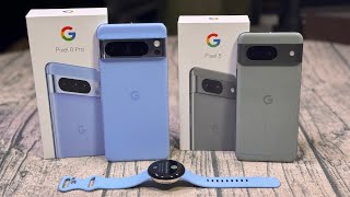 Google Pixel 8 / 8 Pro / Watch 2 - Unboxing and First Impressions