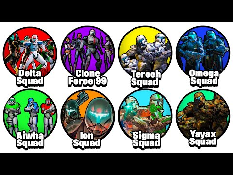 Every Clone commando Squad In Star Wars Explained In 20 Minutes