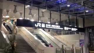 preview picture of video '松本駅前　(2014.1.1)　Matsumoto Station / Nagano'