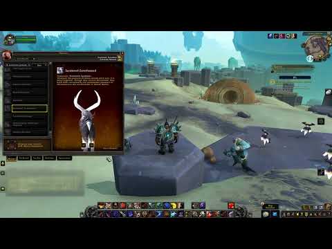 WoW Sundered Zerethsteed - Mount Protoform Synthesis (Zereth Mortis Preview)