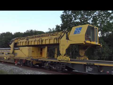 Sporombygger ved Svenstrup 13/8 2020