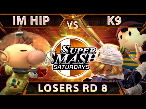 SSS - Im Hip (Olimar) Vs. K9 (Sheik, Ness) SSB4 Losers Round 8 - Smash For Wii U