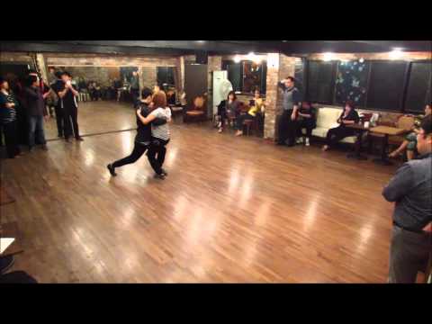 탱고 레슨 :  누에보 간초 콤보 Tango Lesson : Nuevo Gancho Combo. SimJang & Barbie