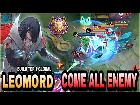 100% Unstoppable!! Leomord Insane Damage - Build Top 1 Global Leomord ~ MLBB
